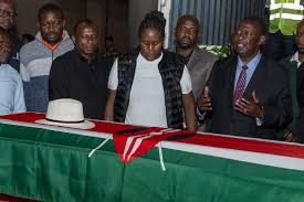 Raila Odinga�s Body Arrives at JKIA, Nation Gathers in Mourning