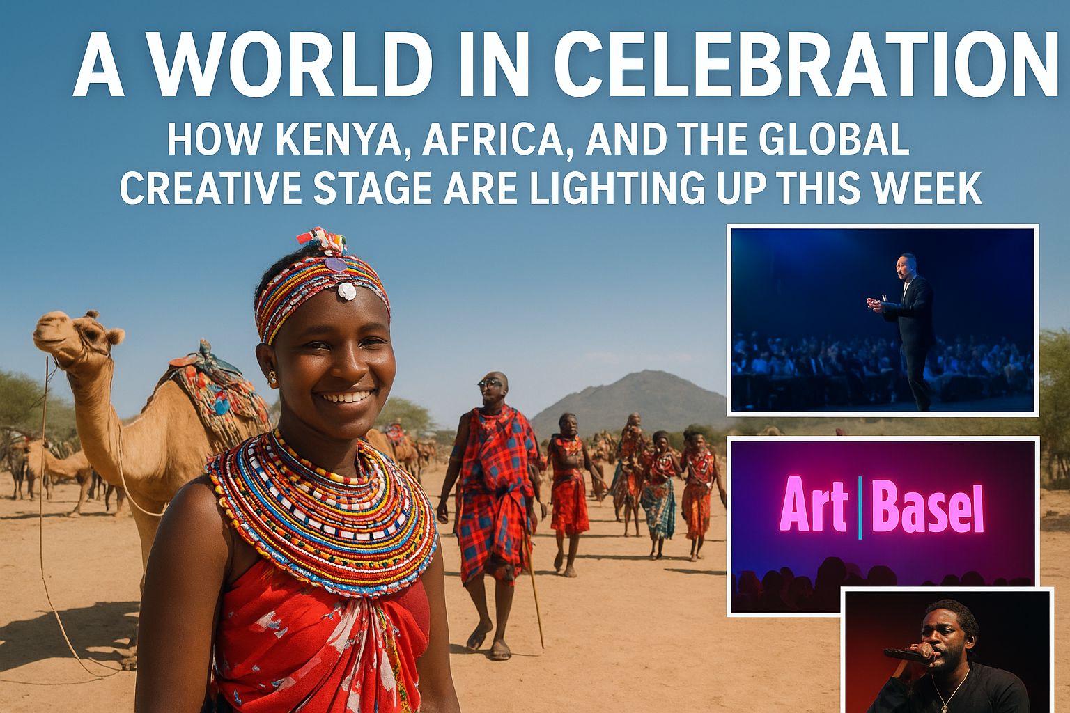 A World in Celebration: How Kenya, Africa, and the Globe Are Lighting Up This Week With Culture, Music, Art, and Entertainment